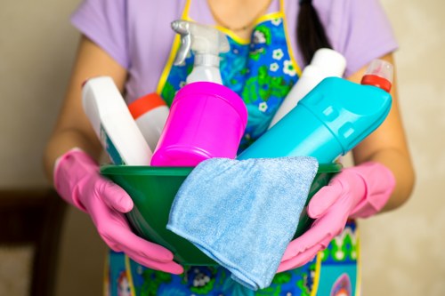Final safety review for a carpet cleaning team