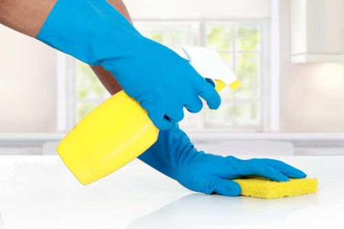 Curtain cleaning service in a New Southgate home