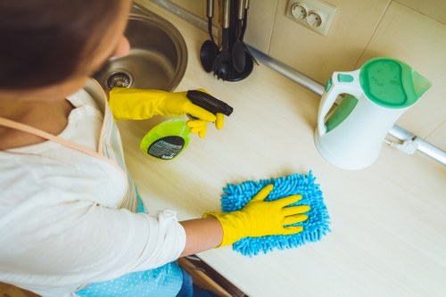 Professional curtain cleaning for fresh interior fabrics