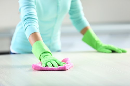Freshly cleaned carpet creating a comfortable indoor environment